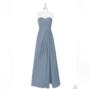 Azazie Arabella Allure - Dusty Blue